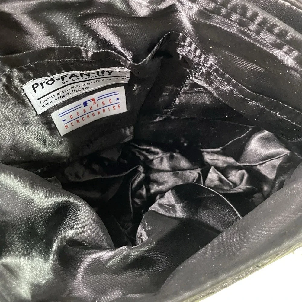 COLORADO ROCKIES MLB ProFanity Black Quilted Purse‎ Crossbody Shoulder Bag NWT